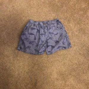 Chubbies fishing lure shorts M